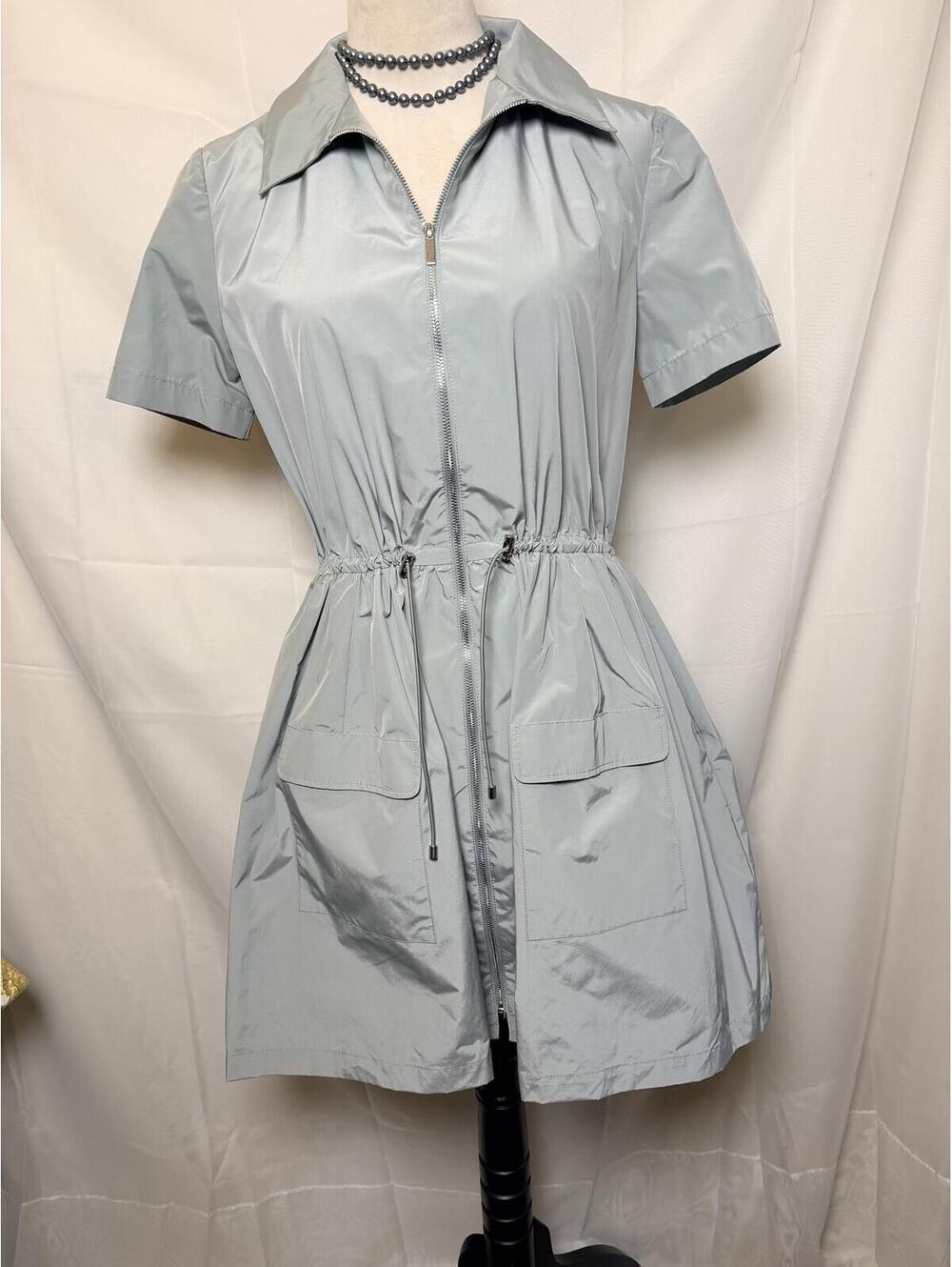 Amanda Uprichard Vanessa Dress in Sage, Size M